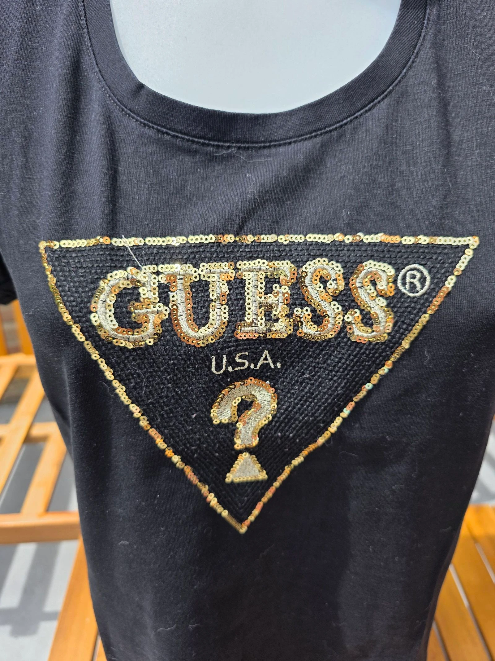 Guess rhinestone T-Shirt – photo 3